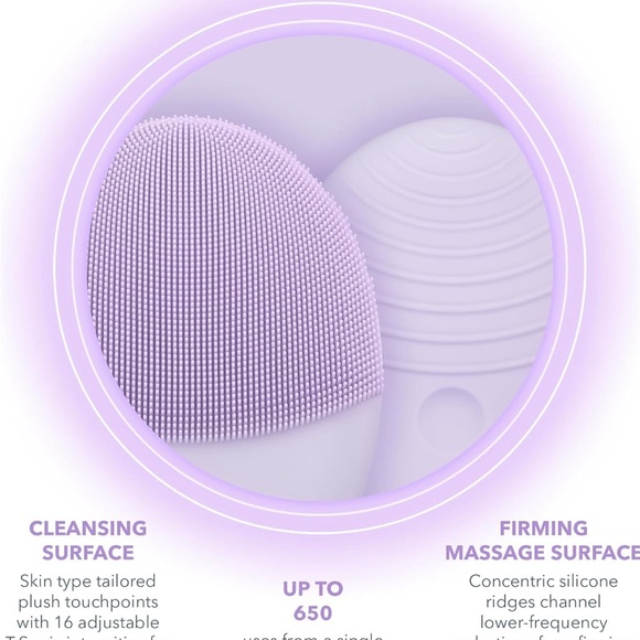 NWOT Foreo Luna 3 Smart Facial Cleansing and Firming Massage Brush - Picture 4 of 7